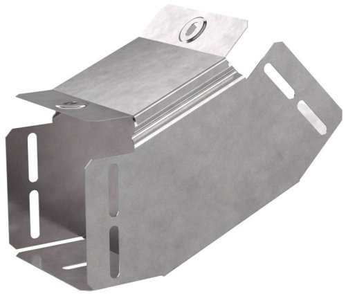 Угол для лотка вертикальный внутренний с крышкой Промрукав Стандарт 45град. 100х100 фото Угол для лотка вертикальный внутренний с крышкой Промрукав Стандарт 45град. 100х100 картинка